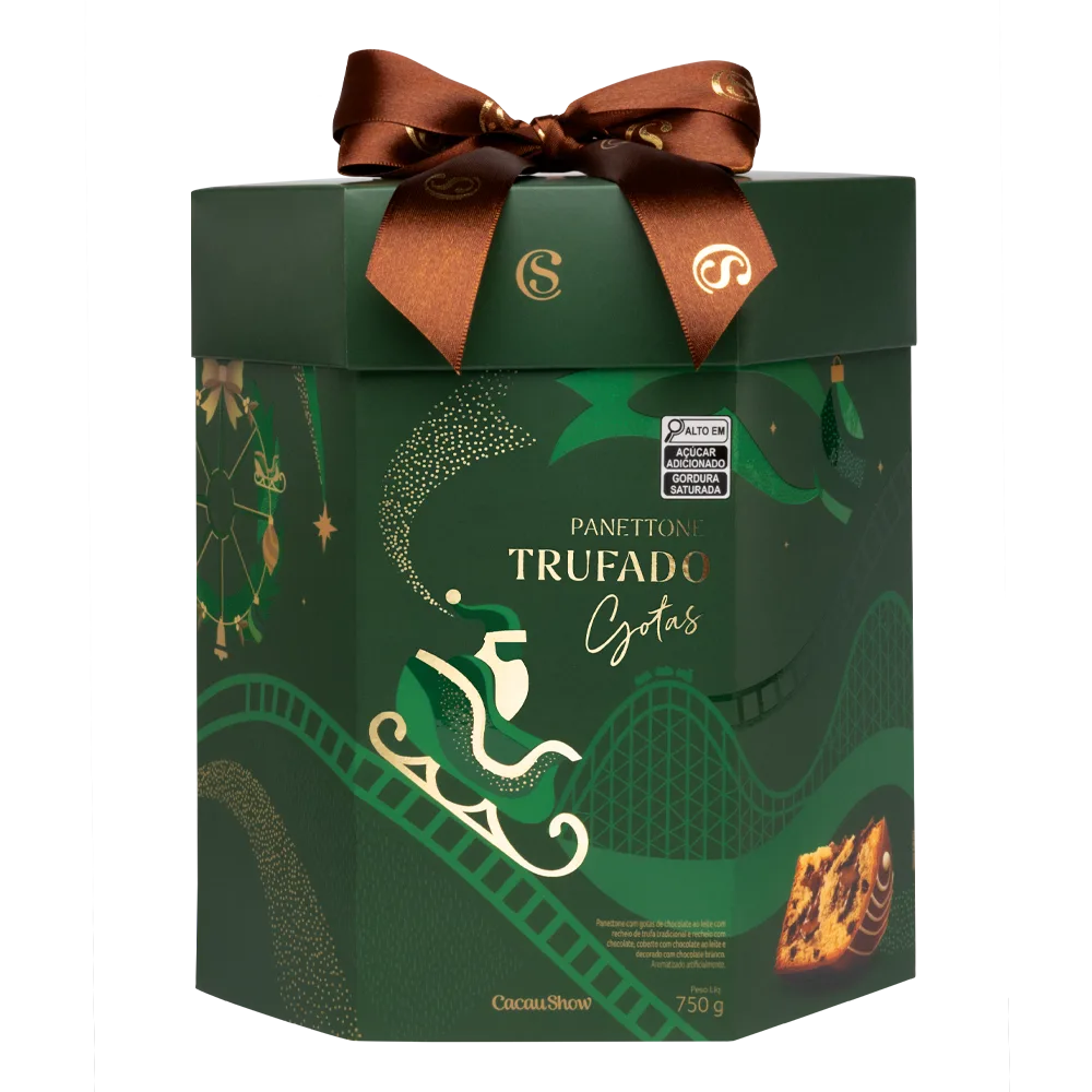 Panetone Dreams Trufado com Gotas ao Leite 750g - foto 1