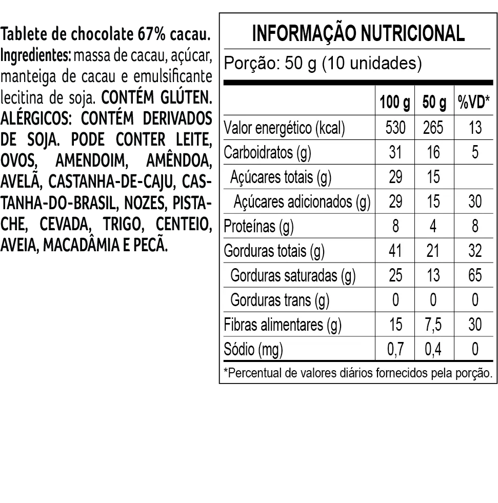 Caixa de Tabletes 7 Chocolates 350g - foto 6