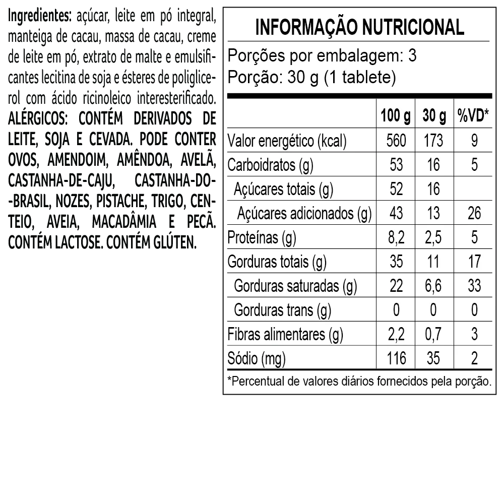 Caixa Angel Tabletes de Chocolate ao Leite 90g - foto 2