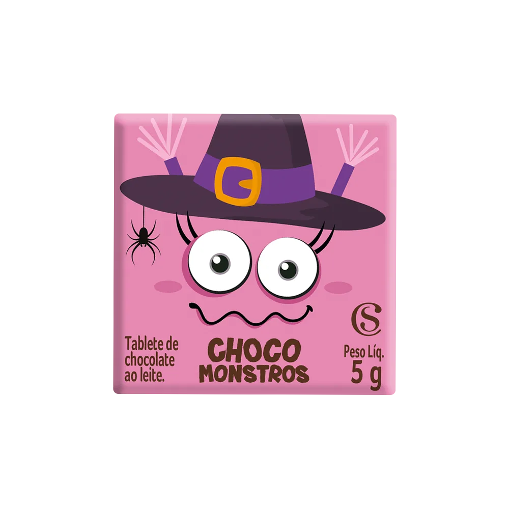 Tablete Halloween dos Chocomonstros Surpresa 5g - foto 5