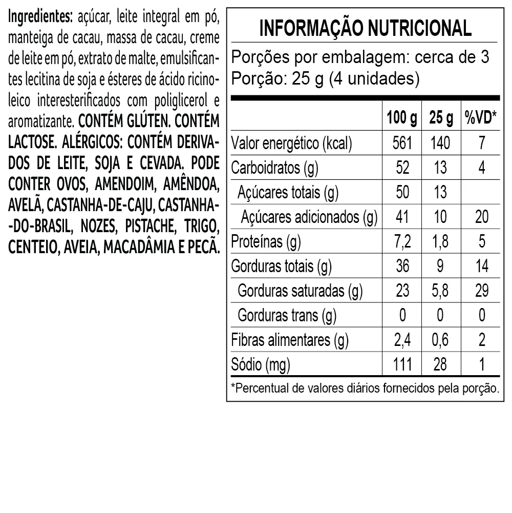 Tablete Miau de Chocolate ao Leite 70g - foto 2