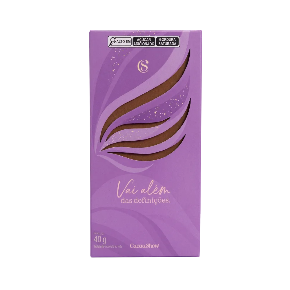 Tablete Mulheres de Chocolate ao Leite 40g - foto 1