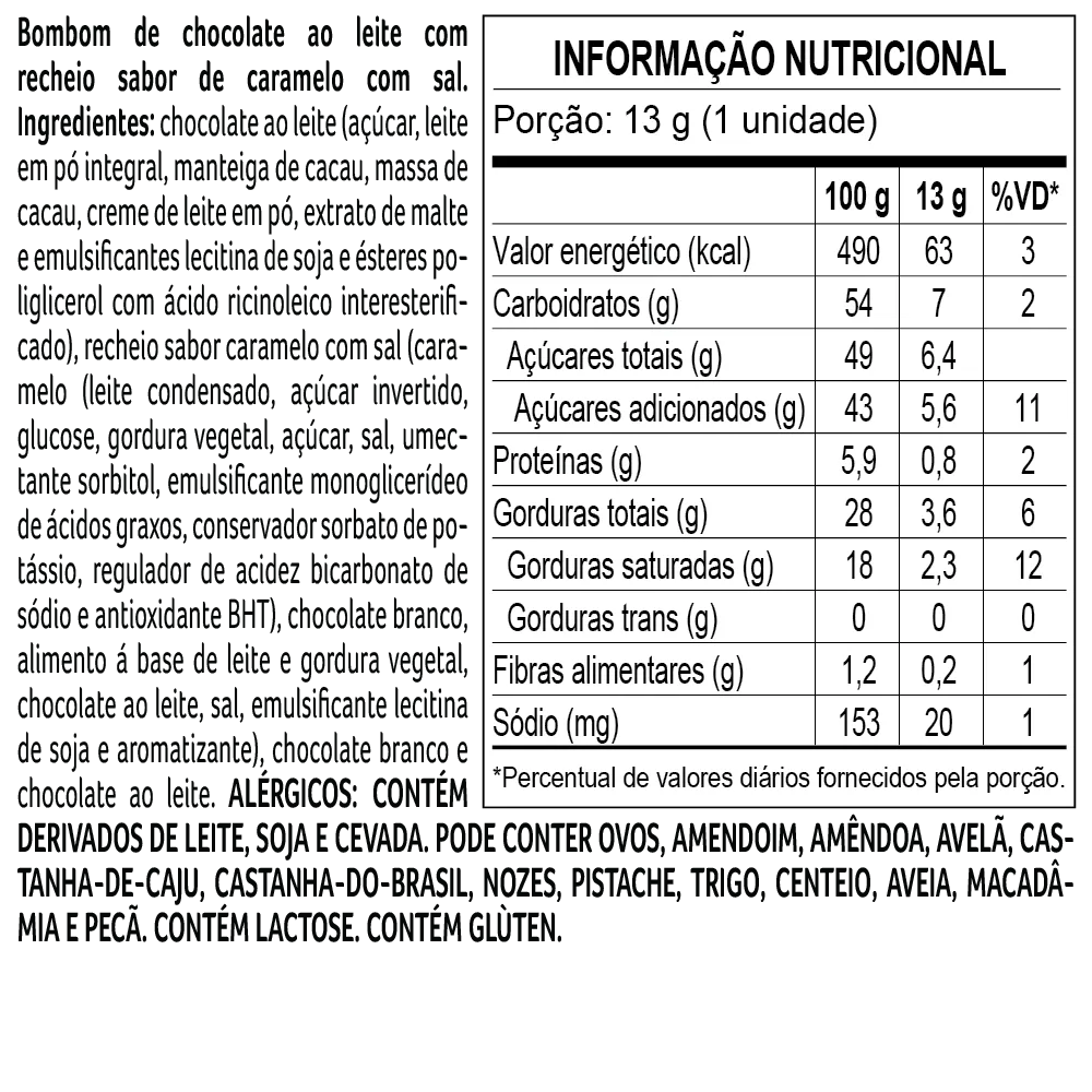 Caixa de Bombons Sortidos Cacau Show M 160g - foto 5