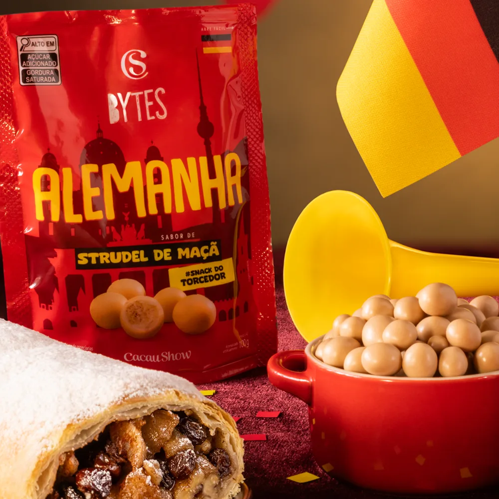 Drageado Bytes Alemanha Strudel de Maçã 100g - foto 2