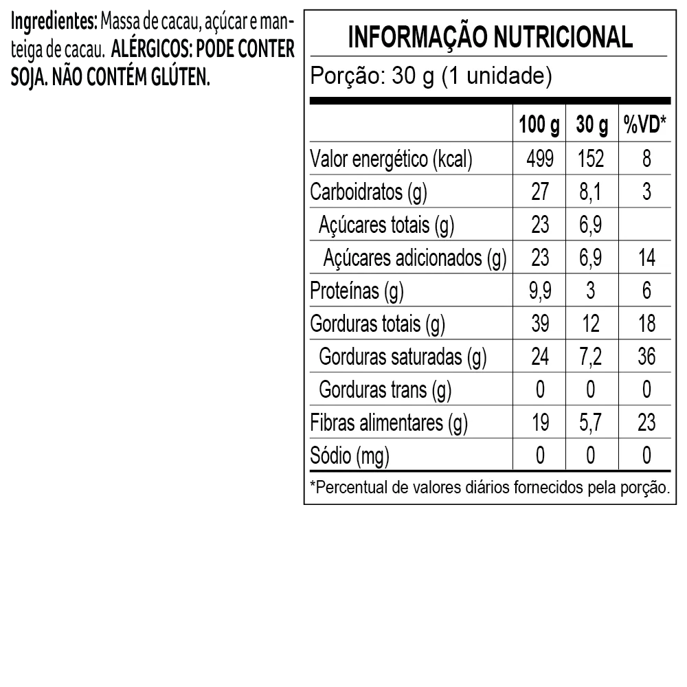 Caixa de Tabletes Intensos Bendito Cacao 90g - foto 4