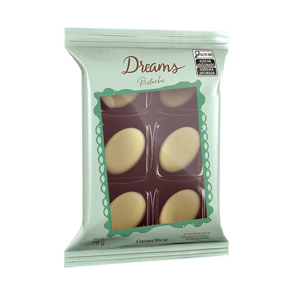Bombons Dreams Pistache 78g - foto 1